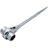 LASER Ratschenschlüssel 19x22 Mm – Profi-Werkzeug Für Gerüstbau & Montage