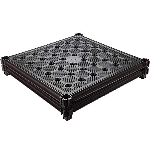 T4U Plastic Assemble Raised Garden Bed Components Set – Drainer and Base Plate, Set of 2