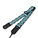 CLOUDMUSIC Polyester Series Ukulele Strap (Blue Pattern)