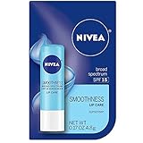 Nivea a Kiss of Smoothness Hydrating Lip Care SPF 15 -- 0.17 Oz (2 Pack)