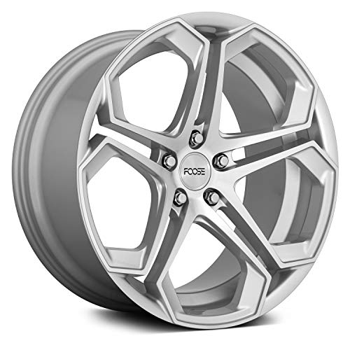 FOOSE Impala MSL-Gloss SIL MACH Wheel with Painted (20 x 9. inches /5 x 120 mm, 40 mm Offset)