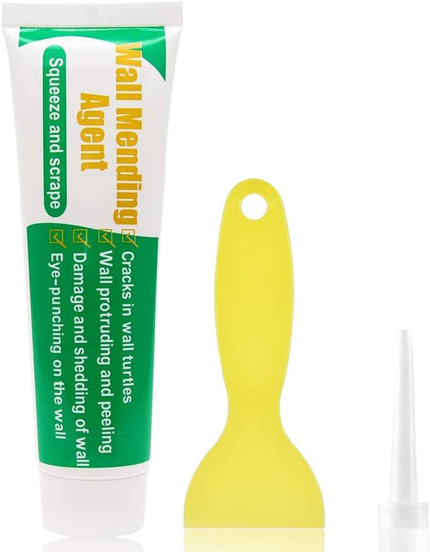 Wall Repair Agent,Wall Repair Cream with Scraper Weatherproof Wall