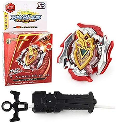 Wywei Bey Burst Blade Evolution String Launcher Grip Kit God Bay Battling Top Booster Geist Fafnir. High Performance 4D Bey Left Right Launcher Spinning Top Boys Game Toys Bey Battle Set (B-105)