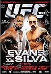 UFC 108 Evans vs. Silva Autographed 27" x 39" 20-Signature Event Poster - Fanatics Authentic Certified