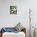 eZAKKA Panda Diamond Painting Kits DIY 5D Diamond Art Kits Full Square Drill for Home Wall Decor, 8 x 10inches / 20 x 25cm
