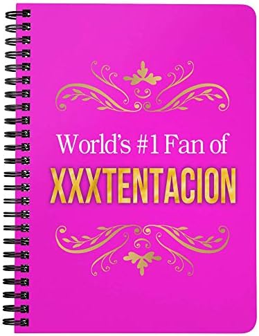 World's #1 Fan of Xxxtentacion Spiral Notebook Journal Diary: Xxxtentacion Merchandise 5"x7" 150 Page Spiral Notebook Journal Diary for Fans of Xxxtentacion!