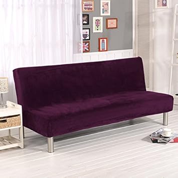 Buy Pinkdose Dark Purple 180 To 210cm New Plush Sofa Bed Cover