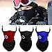 CHZZMS 3PCS Ski Face Mask Winter Outdoor Windproof Anti Cold Sports Mask Fit Motorcycles, Bicycle, Skiing, Running,Mountain Climbing (Mixed 3pcs)