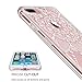 iPhone 7 Plus Case,LUHOURI White Henna Mandala Case,Clear Crystal Panel With TPU Bumper Protective Back Phone Case for Apple iPhone 7 Plus 5.5inch , H-01