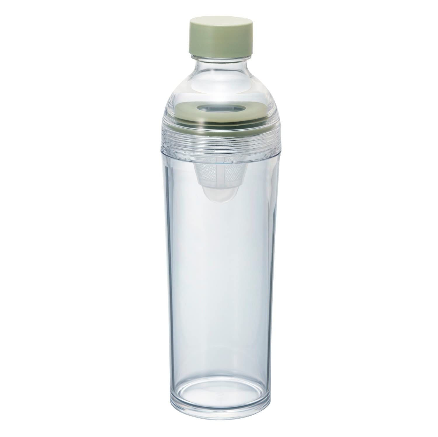 Hario Cold Brew Tea Portable Bottle, 400ml, Smoky Green