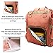 Reliancer Large Capacity Diaper Bag for Baby Care Multi-Function Waterproof Travel Nappy Bags Backpack Fashion Mummy Nursing Bag w/Insulated Pockets 6 Colors