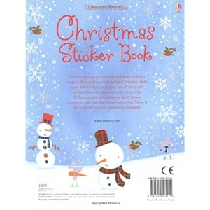 Christmas Sticker Book (Usborne Activities)