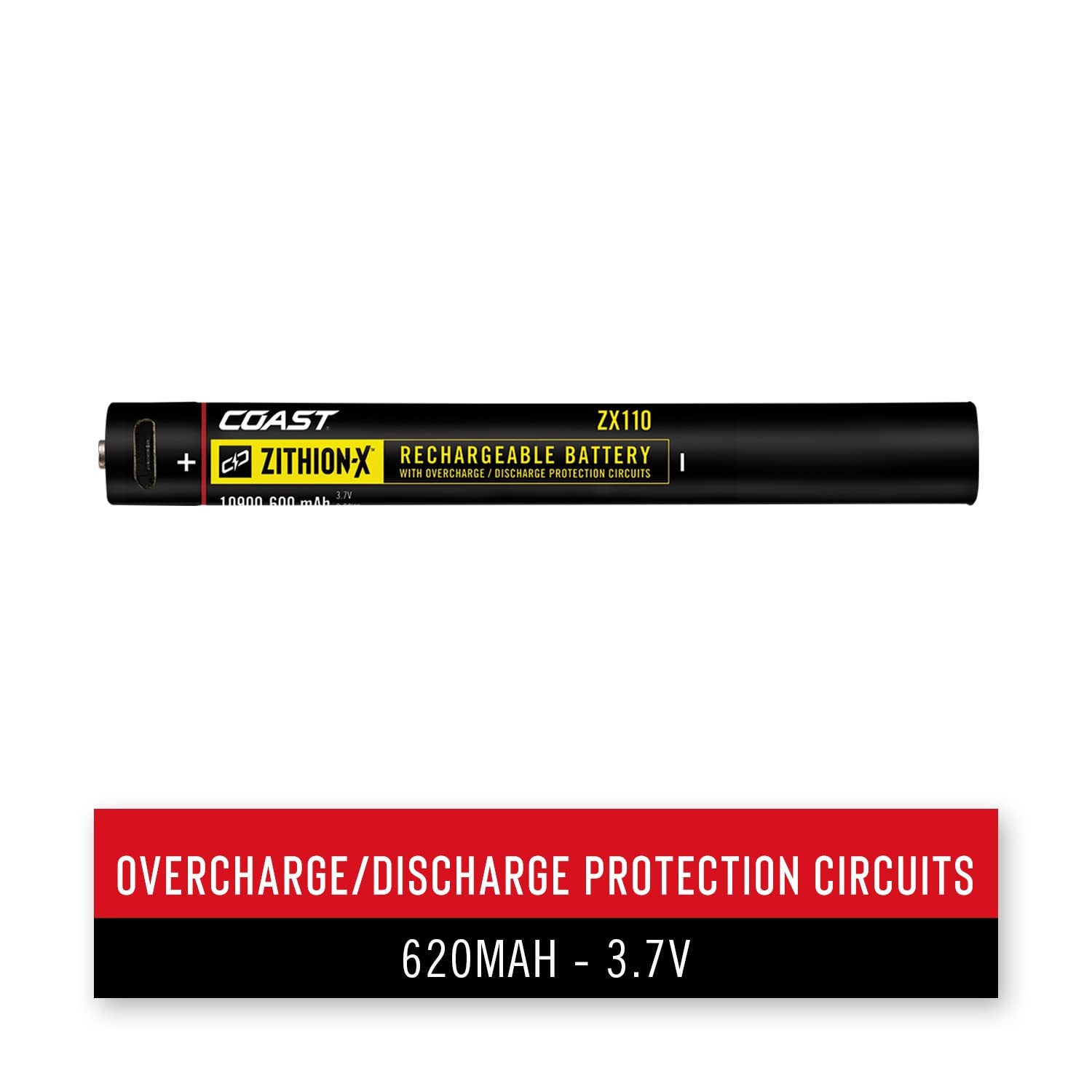 Coast ZX110 Micro-USB Rechargeable Battery