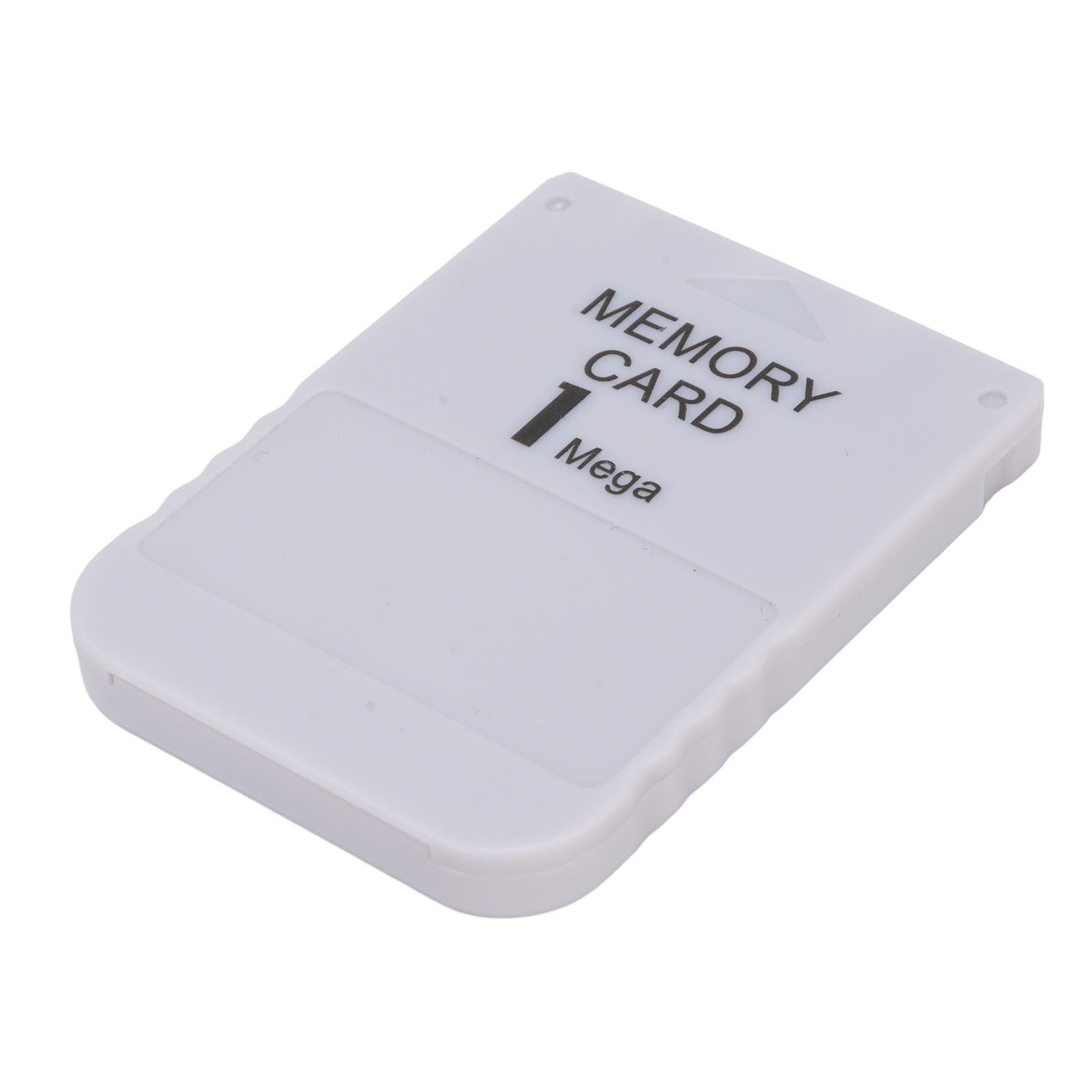 1MB PS1 Memory Card, ABS Console Memory Cards, Lightweight Game Console Memory Card Compatible with PS1 Classic Gaming System, Grey, 2.20 x 1.65 x 0.27in, 1Pcs