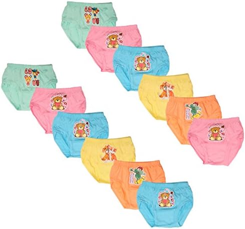 Unisex Animal Print Panty (Pack of 12)(MRBKIPRJBKIDDO(Pack of 12)(6-12) 12_Multicolor_55)