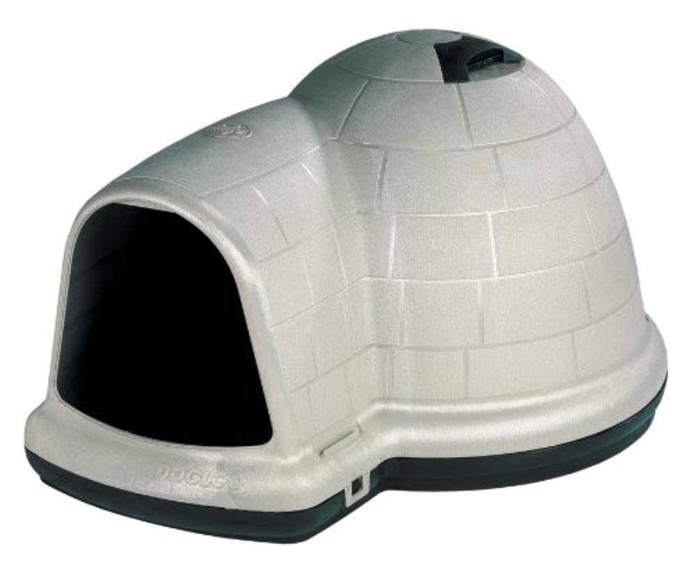 INDIGO W/MICROBAN Igloo Dog House