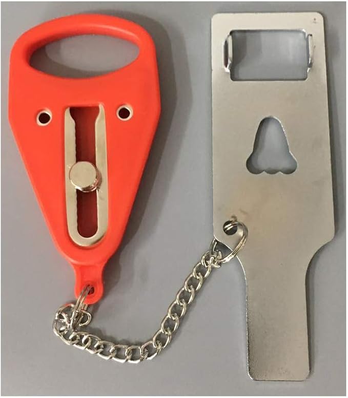 Portable Door Lock Travel Lock, Solid Heavy Duty Lock, for Traveling