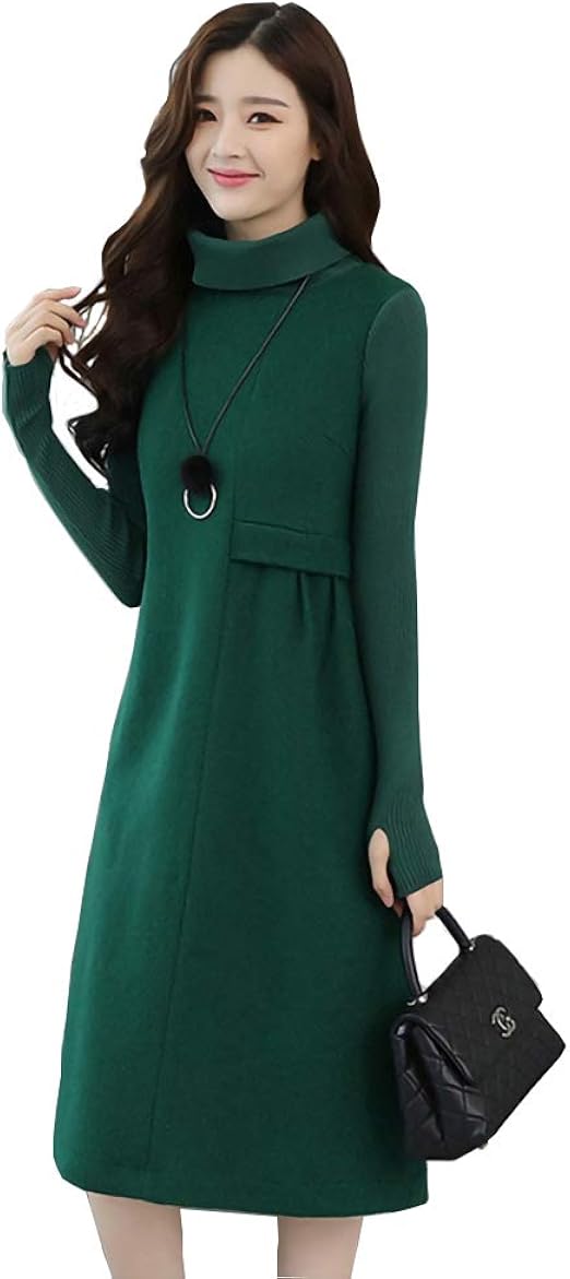 Amazon Diki Home ワンピース 長袖 ヘアリー ドレス スカート スリムフィット 韓国風 成熟した気質 セパレート ワンピース レディース Aラインスカート 熟女風 春 秋 冬季 M 2xl ワンピース チュニック 通販