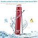 55° Insulated Water Bottle Vacuum Sealed Stainless Steel Hydration Flask Leak Proof Light in Weight Portable Perfect for Commuter Travel Office Outdoor Sports and Home Use Win IF Design Award 2018