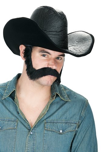 Paper Magic Mens Freak & Easy Wild West Facial-hair Costume