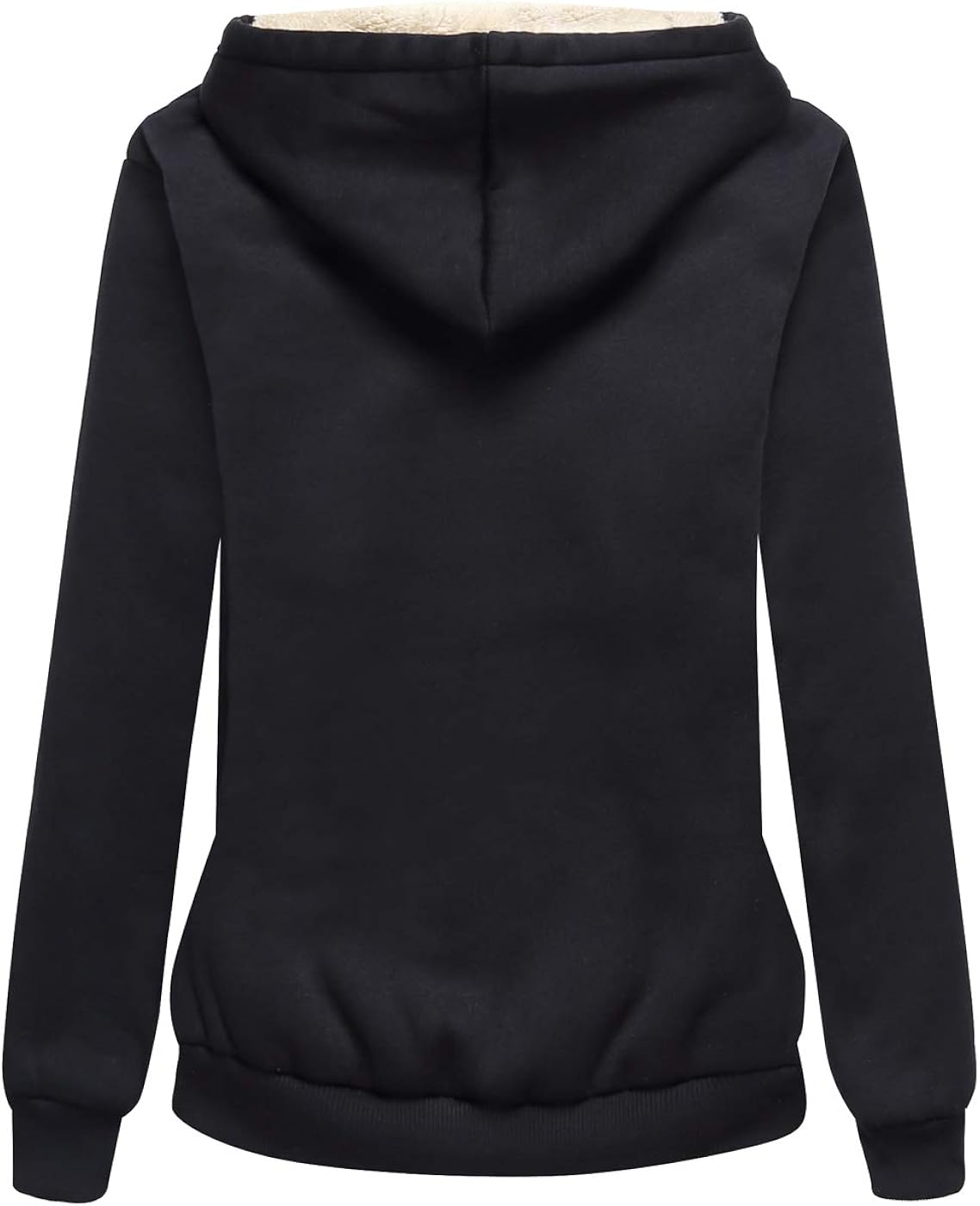 ZITY Womens Winter Fleece Jacket Coat Sherpa Lined Full Zip Up Hoodie Sweatshirt with Pocket at  Women's Coats Shop