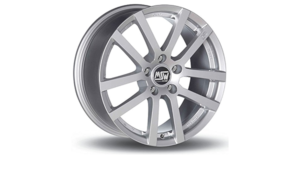 MSW 22 Full Silver 6.5x16 ET25 4x108 Llantas de aleación ...