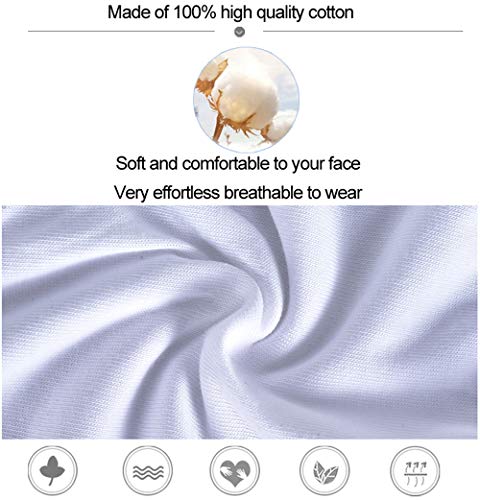 Cotton Mouth Mask Anti Dust Mouth Mask,Unisex Black Face Mask Reusable Fashion Mask Anime Face Mask Washable Mask Reusable Mask for Cycling Camping Travel for Adults Men Women