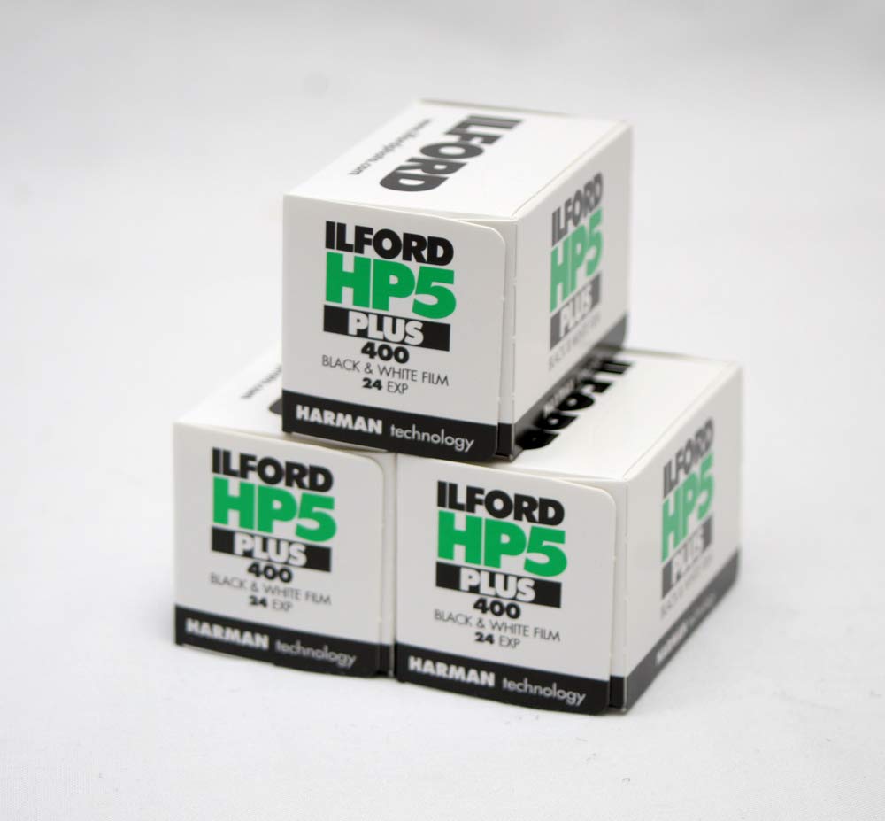 Ilford HP5+ 24 exposures - pack of 3 rolls
