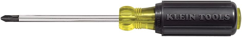 Klein Tools 85148 Screwdriver Set 8pcs Includes Magnetizer / Demagnetizer, 2 Slotted, 4 Phillips, 2 Cabinet Tip, Cushion Grip Comfort - - 