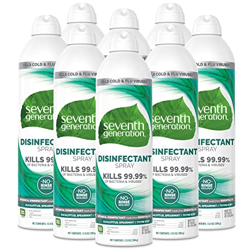 Seventh Generation Disinfecting Spray Cleaner Eucalyptus and Thyme