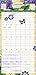 Wells Street by LANG - “Florals”, 2018 Plan-It Wall Calendar, Artwork by Suzanne Nicoll - 17 Month (Aug. 2017 - Dec. 2018) - Pocket, Tab, Whiteboard - Open 12