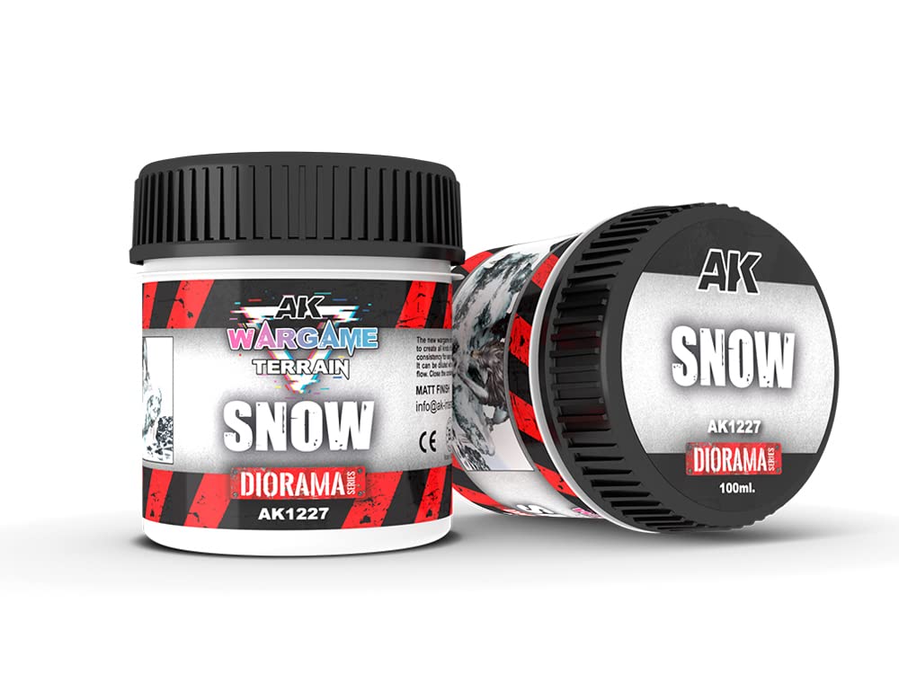 AK Interactive - Snow Wargame Terrain 100ml - AK1227