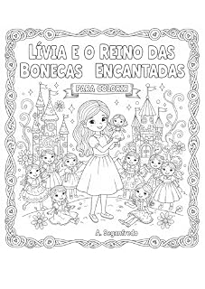 Livro Lívia e o Reino das Bonecas Encantadas