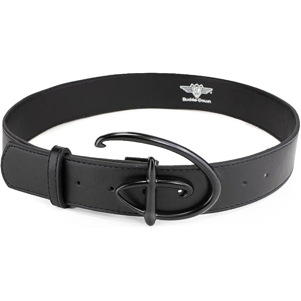 1842 Women\'s Disney, Cinderella Carriage Silver, Black Vegan Leather Belt Women main image 4