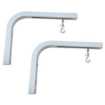 Ivos Universal Projector Screen L Bracket Wall Mount Amazon Co Uk