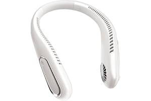 MILPROX F4 Portable Neck Fan,Rechargeable Hands Free Bladeless Personal Mini Fans,3 Speeds 70 Air Outlet, Adjustment Wearable