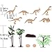 88Pcs Kids Dinosaur Toy Kit Including Assorted Mini Figures, Stamps, Masks, Dinosaur Eggs, Sticker Tattoos and More for Dinosaur Party Supplies