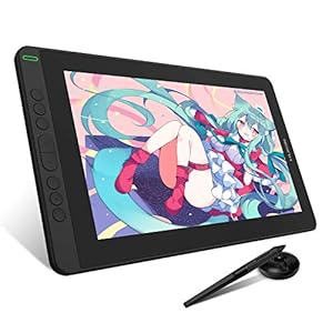 HUION 液タブ Kamvas 13 13.3インチ スマホ接続可能 充電不要ペンPW517 筆圧8192 フルラミネーション