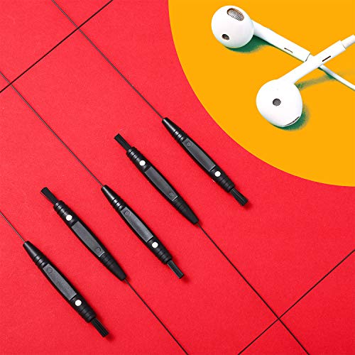 12 Packs Multifunctional Hearing Aid Cleaning Kits with Brush and Wire Cleaner for Sound Tubes