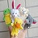 Mandy 10pcs Animal Finger Puppet Plush Early Education Toys