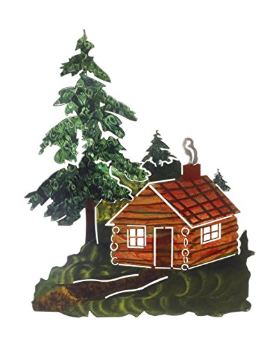 Next Innovations Cabin in The Woods Refraxions 3D Wall Art