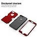 TOPSKY Case for iPhone 6 Plus/6s Plus Case,Three Layer Heavy Duty High Impact Resistant Hybrid Protective Case for iPhone 6 Plus and iPhone 6s Plus, Red/Black
