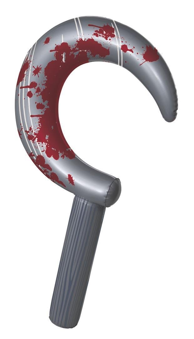 Unique Party 63576 - 62cm Inflatable Horror Sickle Halloween Decoration