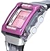 Casio Women's BG180SG-8 Baby-G Square Grey Skeleton Watch