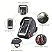 Xplanet Bike Phone Mount Bag, Bicycle Frame Bike Handlebar Bags Waterproof Touch Screen Cell Phone Case Holder for iPhone X 8 7 6s 6 Plus 5s Samsung Galaxy s7 s6 Note 7 Cellphone Below 6.0 Inchthumb 2