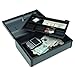 MMF Industries Steelmaster Premier Security Case with Keyed Lock, 4.125 x 8.5 x 11.625 Inches, Charcoal Grey (2217012G2)