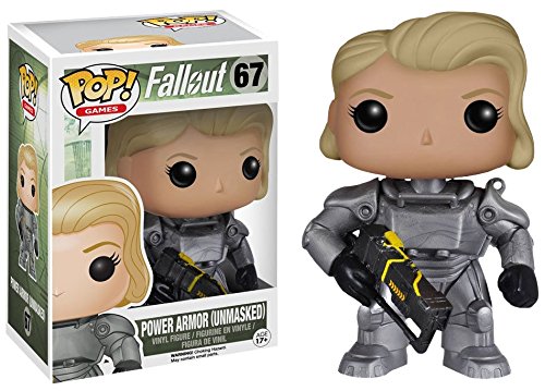 Funko Fallout Female Power Armor Unmasked Pop Vinyl Exclusive