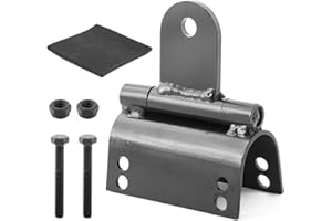 UTSAUTO Snowmobile Bumper Hitch Bumper Tow Hitch 12-101 for Polaris Arctic Yamaha Bumper Towing Hitch with Screws Nuts and EV
