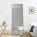 Naomi Home Modern Full Length Mirror, Large Freestanding Floor/Wall Mirror, Full Body Dressing Mirror for Bedroom, Living Room, Office 66