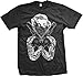 Gangster Marilyn Monroe Tattoos Guns - Mens Cotton T-Shirt